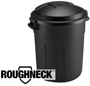 Rubbermaid FG289200BLA Trash Can, 20 gal Capacity, Polyethylene, Black