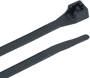 GB 46-310UVB Double Lock Cable Tie, 6/6 Nylon, Black