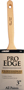 Linzer 2862-3 Paint Brush, 3 in W, 3-1/4 in L Bristle, Nylon/Polyester