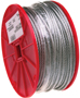 Campbell 7000927 Aircraft Cable, 5/16 in Dia, 200 ft L, 1960 lb Working