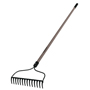 Landscapers Select 34465 Bow Rake, 13.5 in W Head, 14 -Tine, Steel Tine, 54