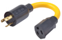 CCI 090218802 Plug Adapter, 12 AWG Cable