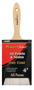 Linzer WC 1140-4 Paint Brush, 4 in W, 3-3/4 in L Bristle, Varnish Handle