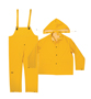CLC R1012X Rain Suit, 2XL, PVC, Yellow, Detachable Collar