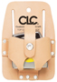 CLC Tool Works Series 464 Tape Holder, 1-Pocket, Leather, Tan, 3-1/2 in W,