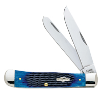 CASE 02800 Folding Pocket Knife, 3-1/4 in Clip, 3.27 in Spey L Blade,