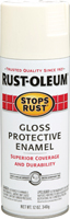 RUST-OLEUM STOPS RUST 7789830 Protective Enamel Spray Paint, Gloss, Canvas