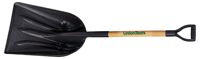 UnionTools 1681500 Snow Scoop, 14-1/4 in W Blade, 17-3/4 in L Blade,