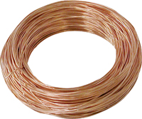 HILLMAN 50164 Utility Wire, 100 ft L, 24 Gauge, Copper