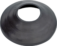 Oatey 14205 Rain Collar, 1-1/4 to 1-1/2 in Vent Hole, Rubber