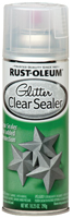 RUST-OLEUM 267736 Glitter Spray Paint, Clear, 10.25 oz, Aerosol Can