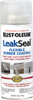 RUST-OLEUM LeakSeal 265495 Flexible Sealer Clear, Clear, 11 oz, Aerosol Can