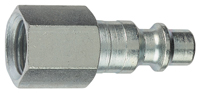 Tru-Flate 12-235 Plug, 1/4 in, FNPT, Steel