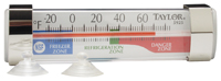 Taylor 5925N Fridge/Freezer Thermometer,-20 to 80 deg F, Analog Display,