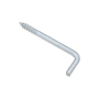 National Hardware N120-402 Square Bend Hook, 1.81 in L, Steel, Zinc