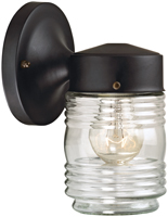 Boston Harbor W15BK01-33883L Outdoor Wall Lantern, 120 V, 60 W, A19 or CFL