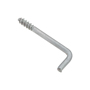 National Hardware N120-477 Square Bend Hook, 1 in L, Steel, Zinc