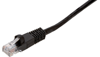 Zenith PN10145EB Network Cable, 5e Category Rating, Black Sheath