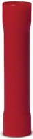 GB 10-121 Fully Insulated Butt Splice, 22 to 18 AWG, Vinyl, Red