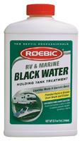 ROEBIC RV-Q Marine Black Water Treatment, 1 qt Bottle, Liquid, Clean