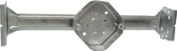 RACO 926 Ceiling Box, 4 in W, 1-1/2 in D, 4-1/4 in H, 1 -Gang, 3 -Knockout,