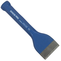 DASCO PRO 332-0 Mason Chisel, 1-1/4 in W Blade, 7-1/2 in OAL, HCS Blade