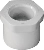 LASCO 437130BC Reducing Bushing, 1 x 1/2 in Spigot x Slip, 1-1/4 in L