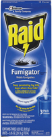 RAID MAX 00892 Fumigator Dry Fogger, 1.27 oz Capacity, 2560 cu-ft Coverage