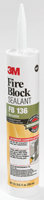 3M FB 136 Fire Block Sealant, Gray, 10.1 oz Cartridge