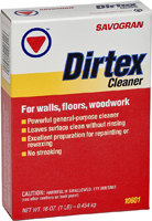 Dirtex 10601 Cleaner, 1 lb Box, Solid, Orange