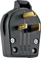 Eaton Wiring Devices S42-SP Angled, Universal Power Electrical Plug, 250 V,