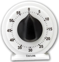 Taylor 5831N Timer, 60 min, White