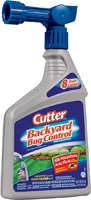 Cutter Backyard HG-61067 Concentrated Bug Control Spray; Liquid; 32 oz