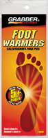 Grabber Warmers FWSMES Non-Toxic Foot Warmer, 95 deg F Average, 5 hr
