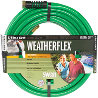 SWAN SNWF58050 Garden Hose GHT, 50 ft L, PVC