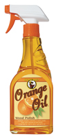 HOWARD ORS016 Polish, 16 oz Bottle, Orange, Liquid