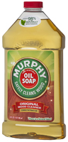 MURPHY OIL SOAP 1163 Oil Soap, 32 oz Bottle, Liquid, Citrus, Amber