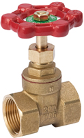 B & K ProLine Series 100-403NL Gate Valve, 1/2 in Connection, FPT, 200/125