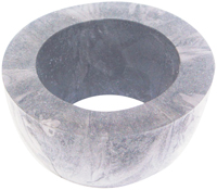 US Hardware RV-816B Sewer Ring, Sponge Rubber, Black