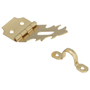 National Hardware V1828 Series N211-912 Hasp with Hook, 2-3/4 in L, 3/4 in