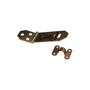 National Hardware V1828 Series N211-920 Hasp with Hook, 2-3/4 in L, 3/4 in