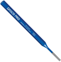 DASCO PRO 589-0 Pin Punch, 1/4 in Tip, 6 in L, HCS