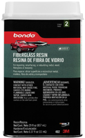 Bondo 402 Fiberglass Repair Resin, 0.9 qt Can