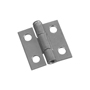 National Hardware N141-606 Narrow Hinge, 1 in W Frame Leaf, 0.045 in Thick