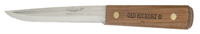 OLD HICKORY 072-6 Boning Knife, 6 in L Blade, 1095 Carbon Steel Blade,