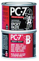 PROTECTIVE COATING PC-7 0.5LB. Epoxy Adhesive, Gray, Paste, 0.5 lb Jar