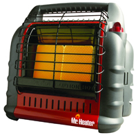 Mr. Heater Big Buddy F274805 Portable Heater, 20 lb Fuel Tank, Propane, 4000