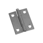 National Hardware N141-838 Narrow Hinge, 2 in W Frame Leaf, 0.056 in Thick