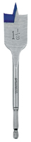 IRWIN 88818 Spade Drill Bit, Flat Flute, Hex Shank, 1/4 in Dia Shank