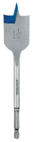 IRWIN 88820 Spade Drill Bit, Flat Flute, Hex Shank, 1/4 in Dia Shank